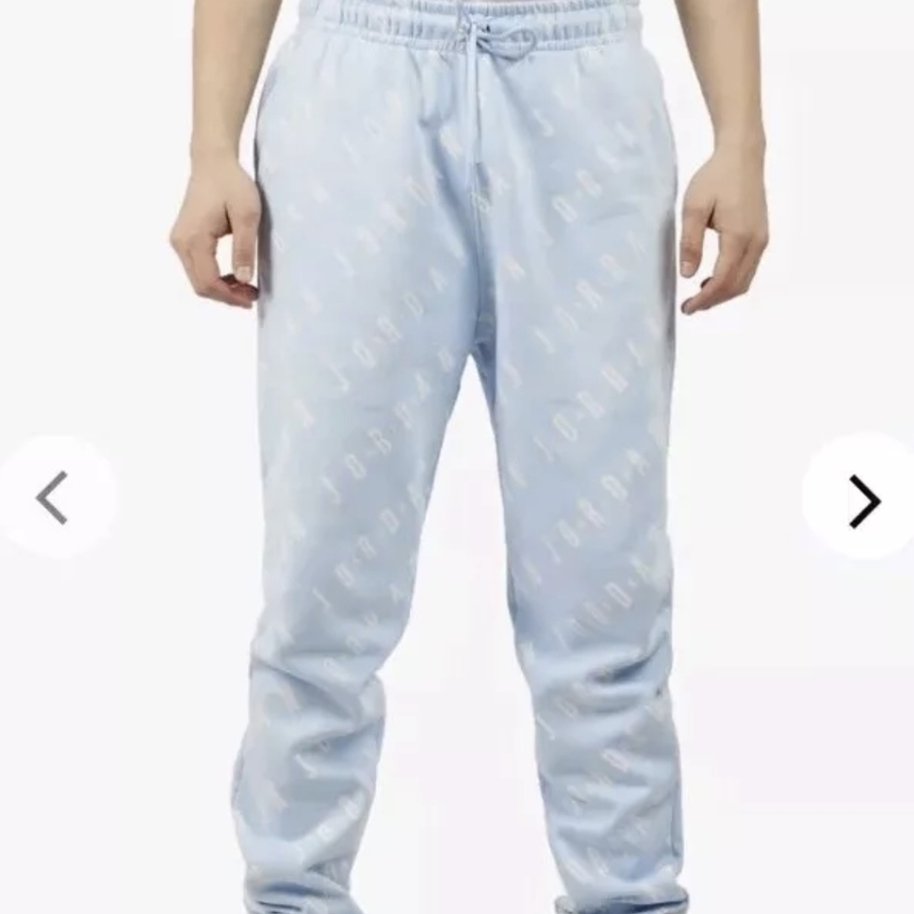 Men's 2XL NWT Jordan Essential All Over Print Graphics Fleece Pants